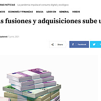 El mercado de las fusiones y adquisiciones sube un 13% en mayo